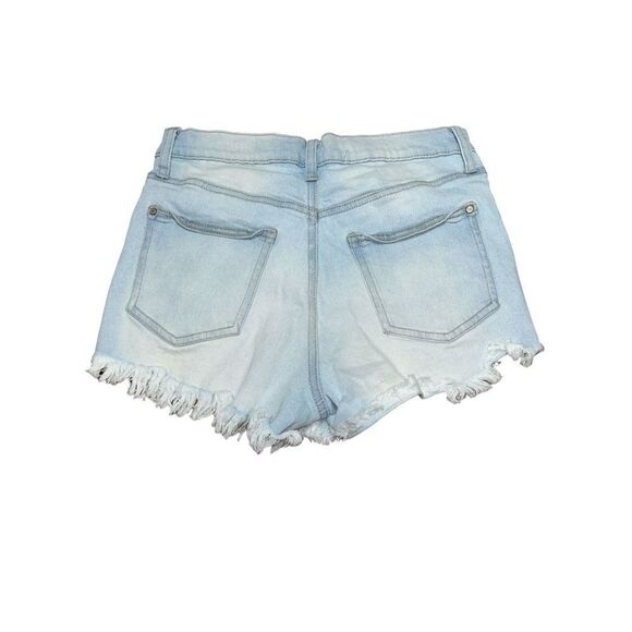 Celebrity Pink The Brat Shorts Blue Jean Cut Off Short Distressed Blue Size 9/29 - Picture 2 of 8